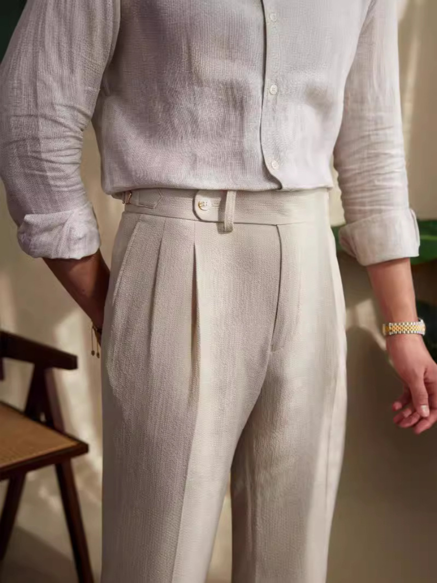 Heritage High-Waist Trousers