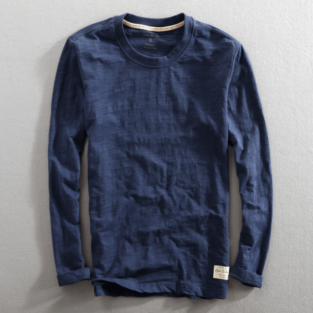 Axel | Cotton Long Sleeve Shirt