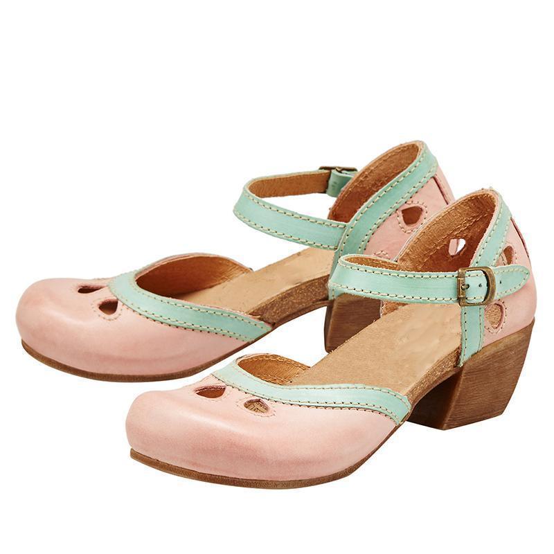 Lara | Comfortable Low-heel Sandals