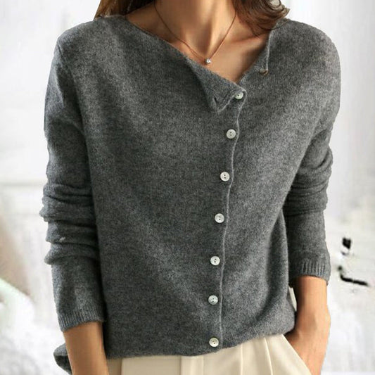 Camille - Elegant Wool Cardigan