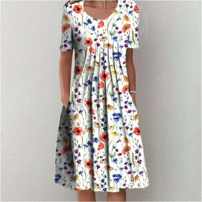 Nella | Elegant Floral Dress