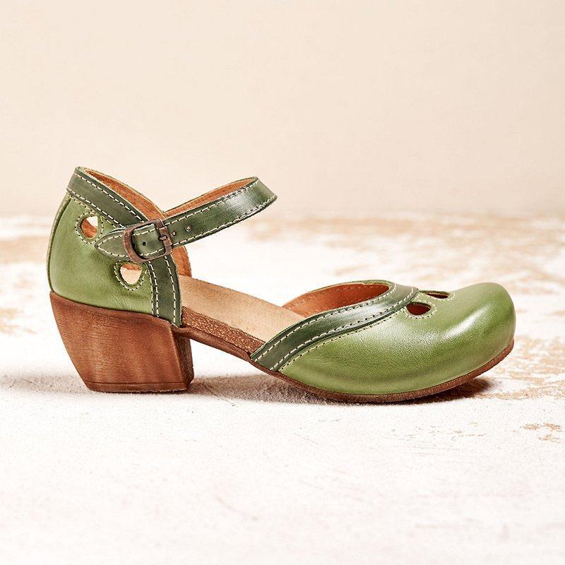 Lara | Comfortable Low-heel Sandals