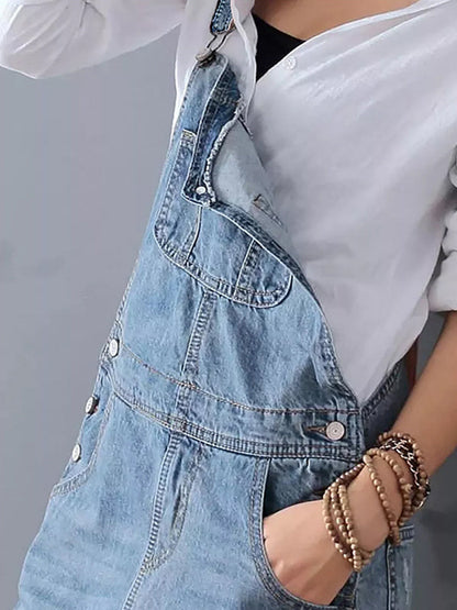 MABEL | DENIM OVERALL DRESS