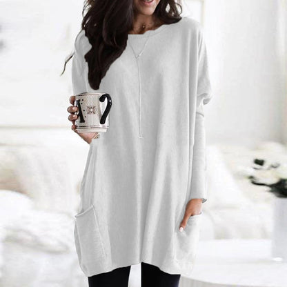 BRIELLE | FASHIONABLE POCKET LONG SLEEVES