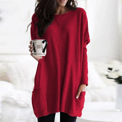 BRIELLE | FASHIONABLE POCKET LONG SLEEVES