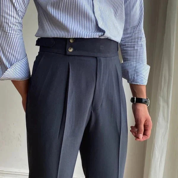 Reeve | Double Button Granada Trousers