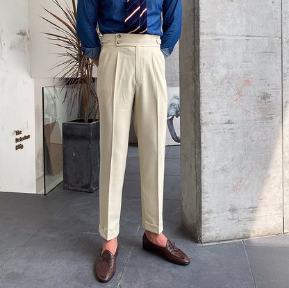 Reeve | Double Button Granada Trousers