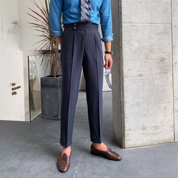 Reeve | Double Button Granada Trousers