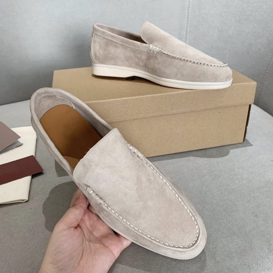 Ollie - Suede Loafers