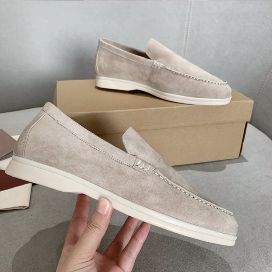 Ollie - Suede Loafers