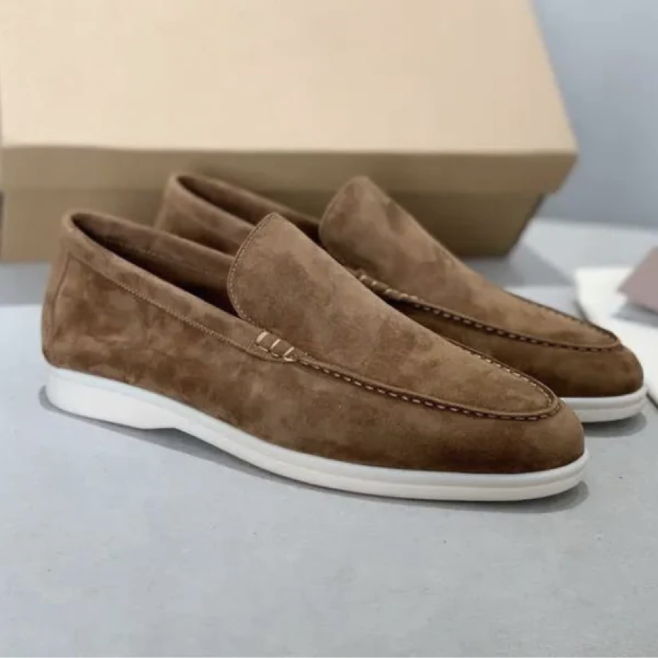 Ollie - Suede Loafers