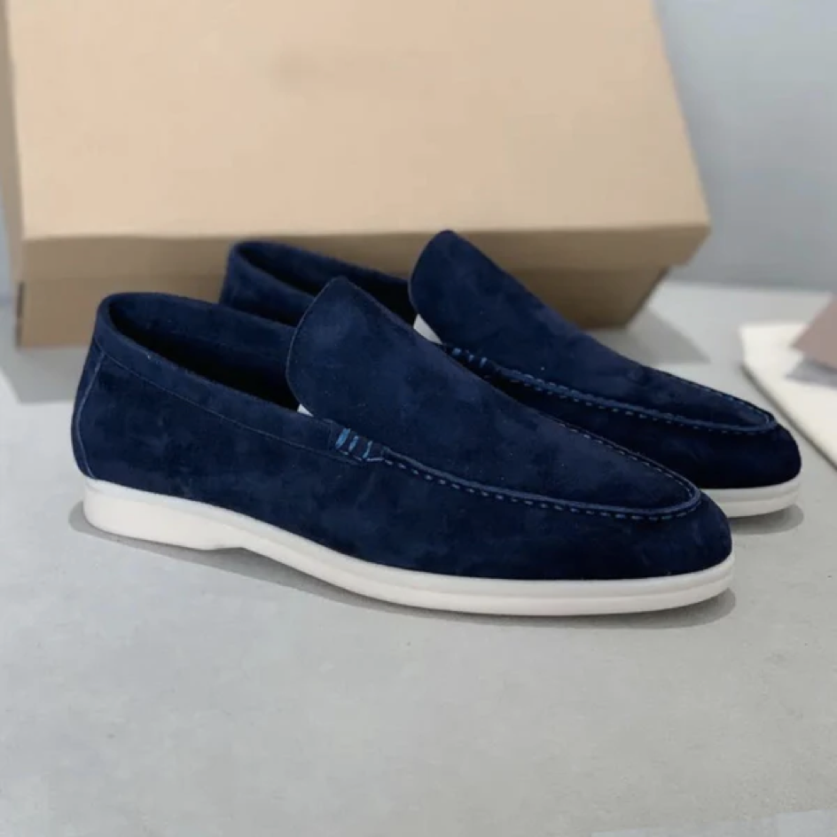 Ollie - Suede Loafers