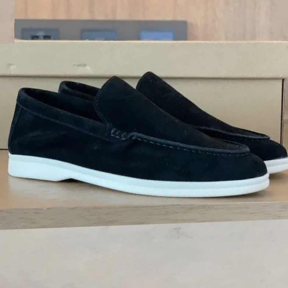 Ollie - Suede Loafers