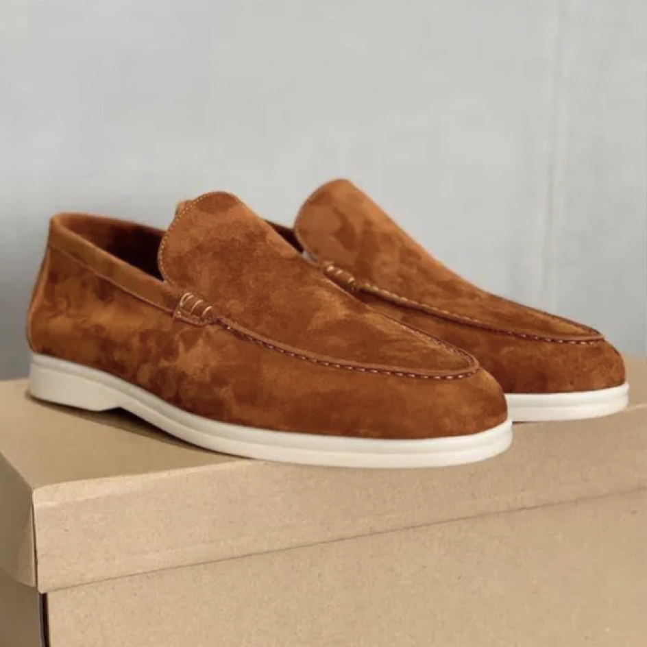 Ollie - Suede Loafers